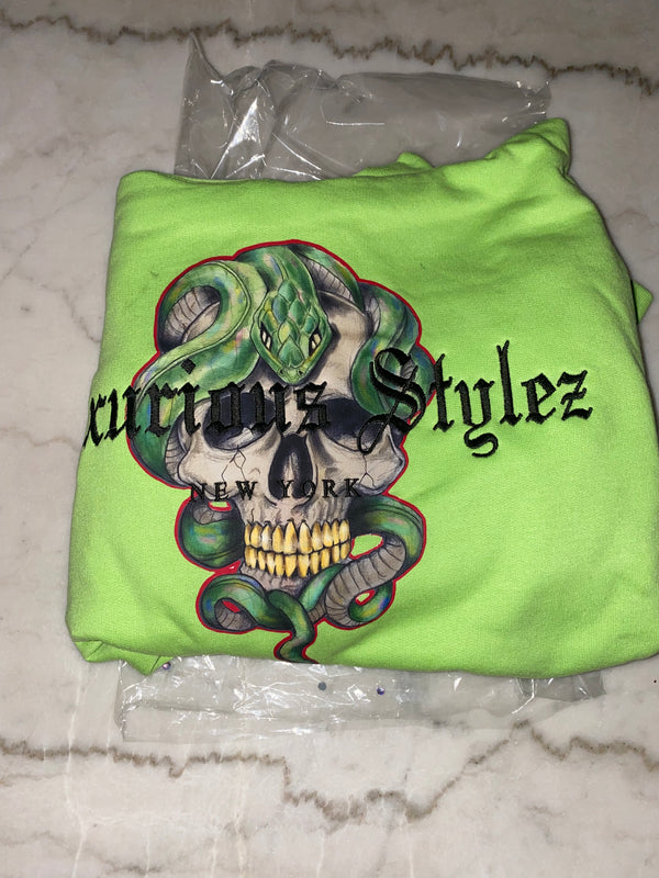 LS Slime Green Hoodie