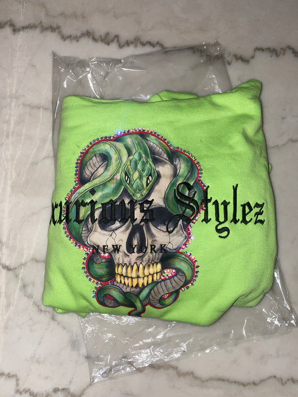LS Slime Green Hoodie